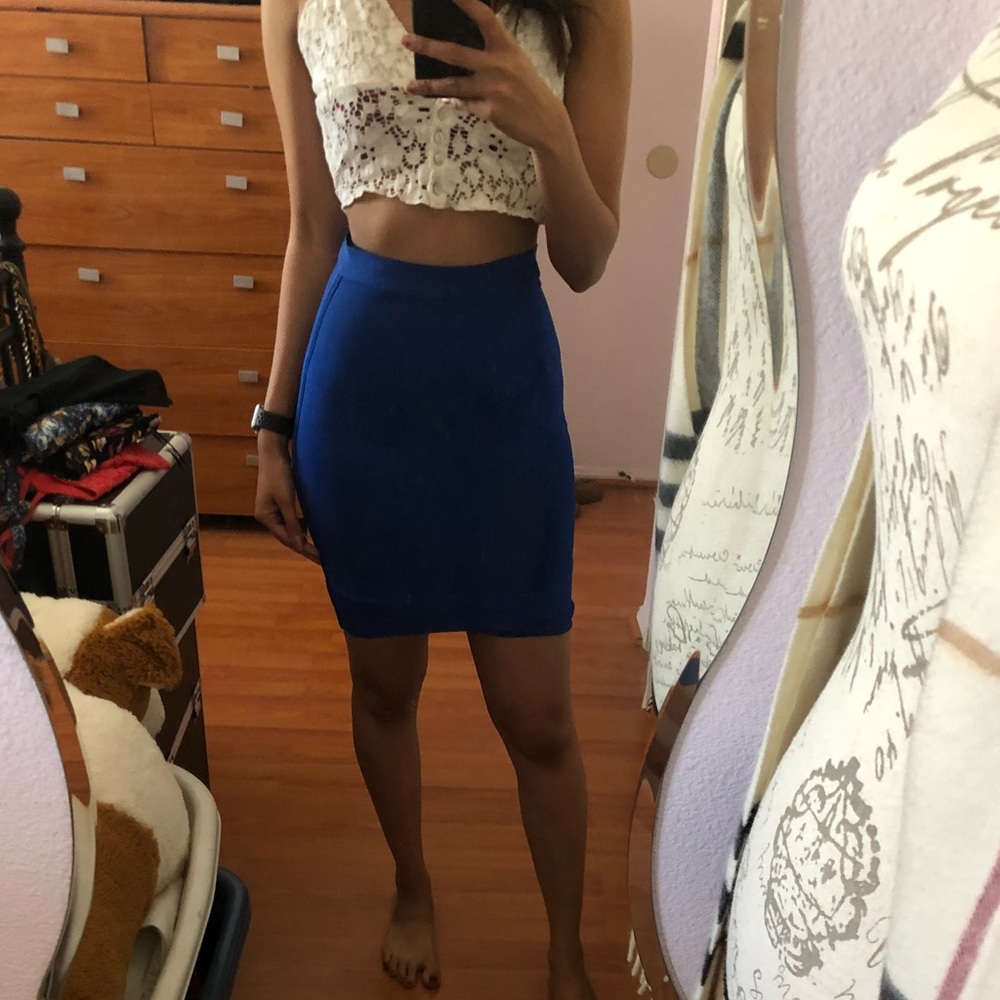 Blue BeBe skirt 💙